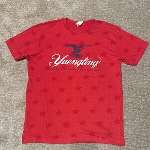Next Level Apparel Red Graphic Tee